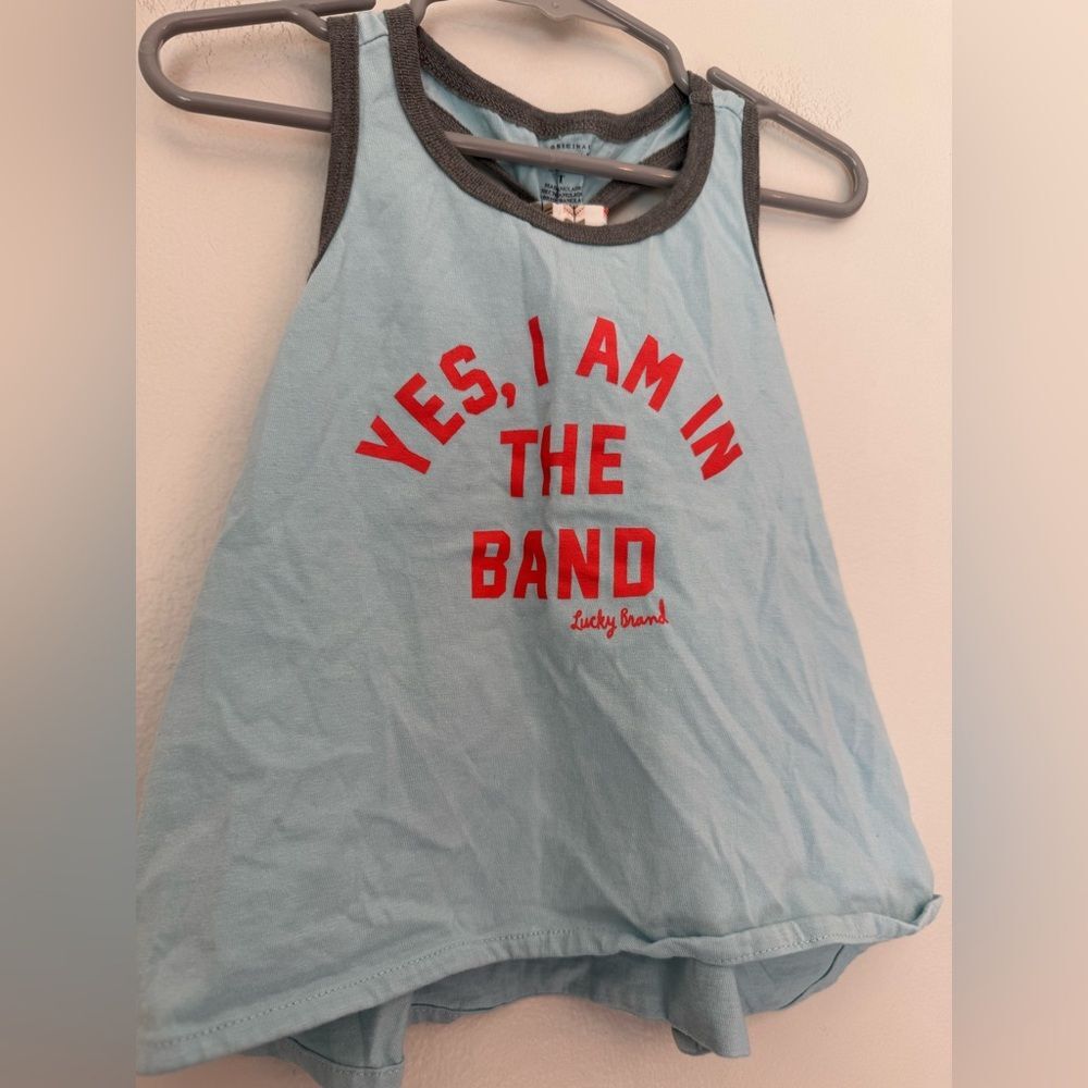Lucky Brand Toddler 3T Racerback Tanktop - Picture 2 of 4
